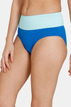 Zivame Anti-Microbial High Rise Full Coverage Tummy Tucker Hipster Panty (Pack of 2) - Multicolor — thumbnail 15